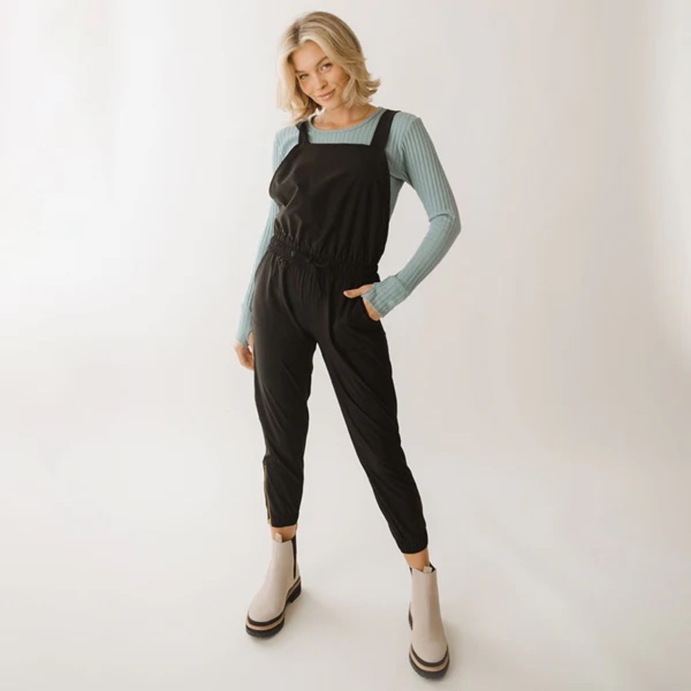 Black classic overall Jumpsuit Albion